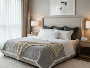 Almohada de Bamboo Refrescante y Ortopédica (45x65 cm) – Soporte Firme y Anti-Ácaros