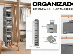 Organizador de Armario Colgante de 8 Niveles | Maximiza tu Espacio